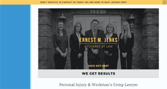 Desktop Screenshot of ernestmjenks.com