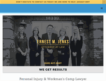 Tablet Screenshot of ernestmjenks.com